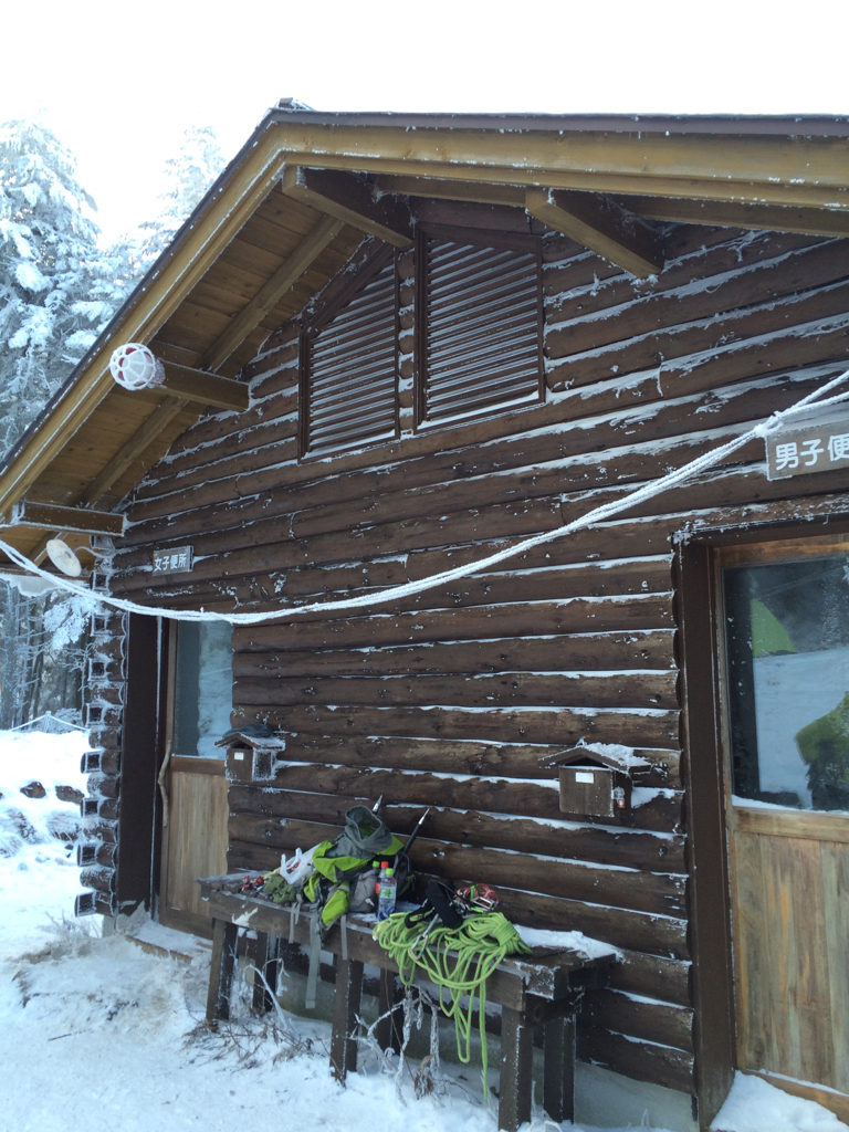 赤岳鉱泉の山トイレ写真1