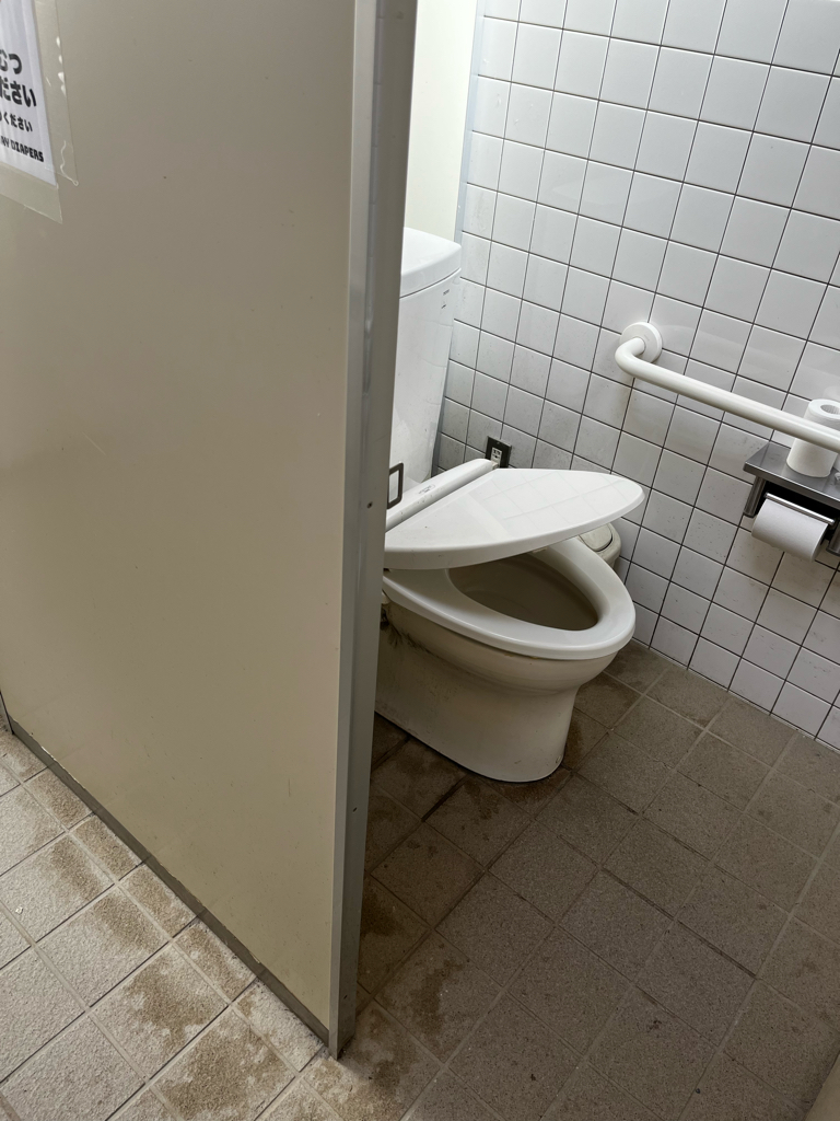 山彦荘横公衆トイレの山トイレ写真1