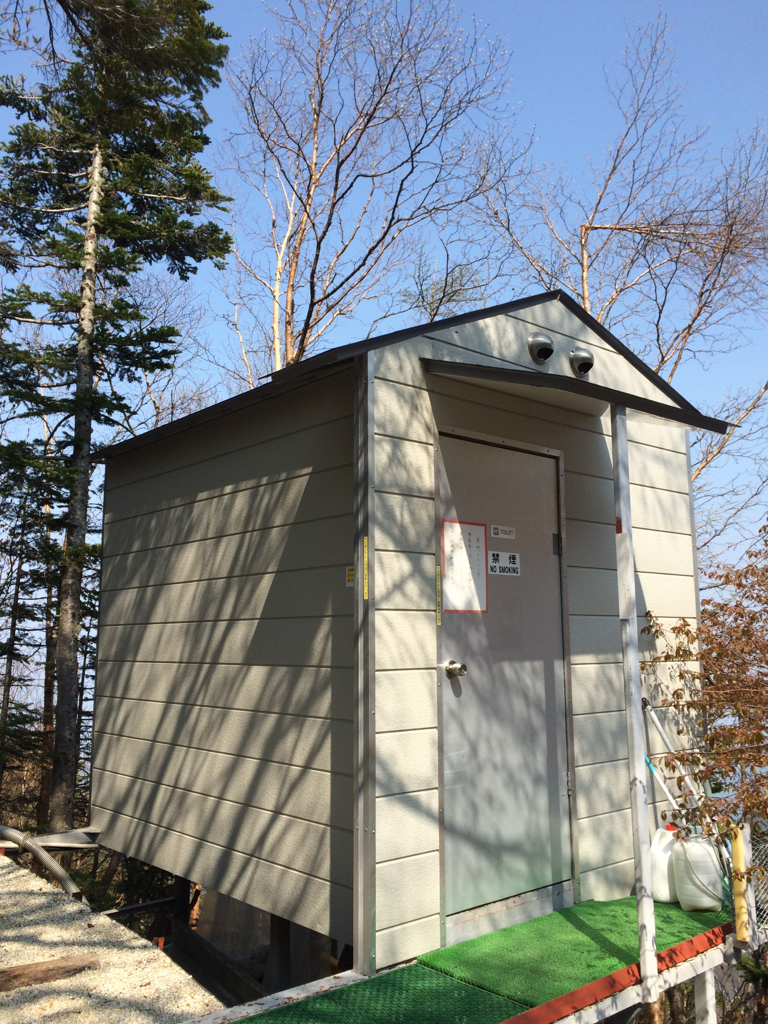 七丈小屋の山トイレ写真1