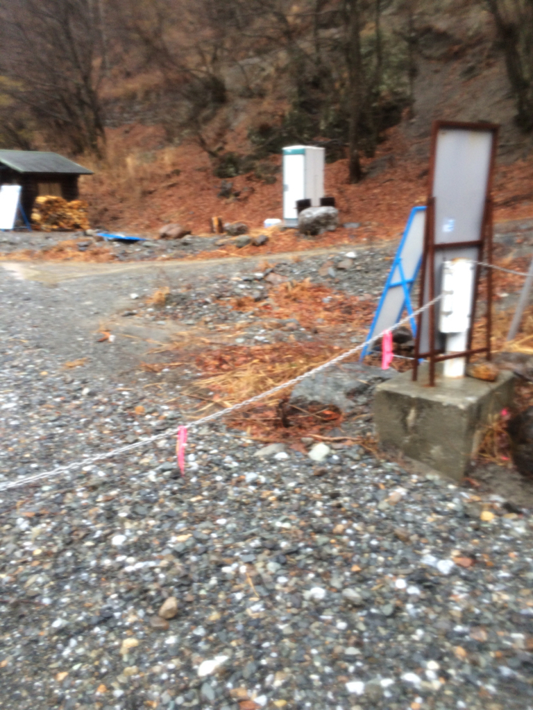 戸台駐車場の山トイレ写真2
