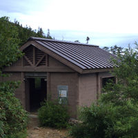 薬師岳 薬師峠キャンプ場の登山トイレ