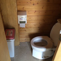 冷池山荘の登山トイレ