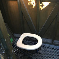 利尻山 鴛泊コース6.5合目の登山トイレ