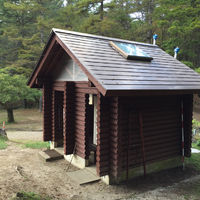 笠取小屋の登山トイレ