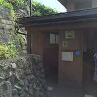 JR御嶽駅の登山トイレ