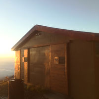 蝶ヶ岳ヒュッテの登山トイレ