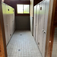 燕岳　燕岳登山口の登山トイレ