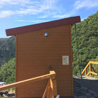 荒川三山 荒川小屋の登山トイレ