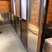 蝶ヶ岳ヒュッテの登山トイレ