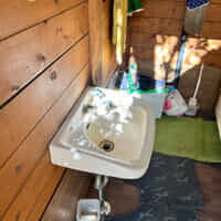 鋸山　観月台の登山トイレ