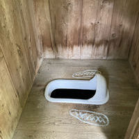穂高平小屋の登山トイレ