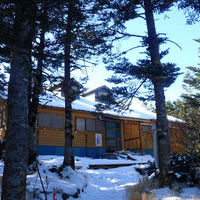 塩見岳 三伏峠小屋(冬季)の登山トイレ