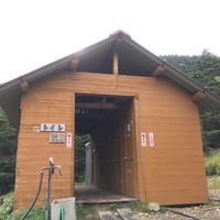 聖岳 聖平小屋の登山トイレ