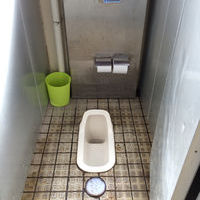 茶臼岳 第一駐車場トイレの登山トイレ
