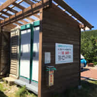夏沢峠の登山トイレ