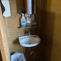 北穂高小屋の登山トイレ