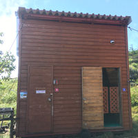 光岳 光岳小屋の登山トイレ