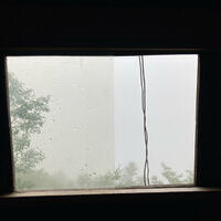 針ノ木小屋　外トイレの登山トイレ