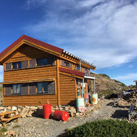 赤石岳 赤石岳避難小屋の登山トイレ