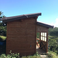 光岳 光岳小屋の登山トイレ