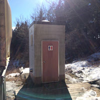 蛭ヶ岳 黍殻避難小屋の登山トイレ