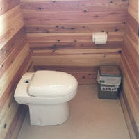 槍ヶ岳 南岳小屋の登山トイレ