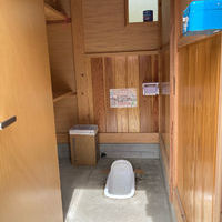 槍平小屋の登山トイレ
